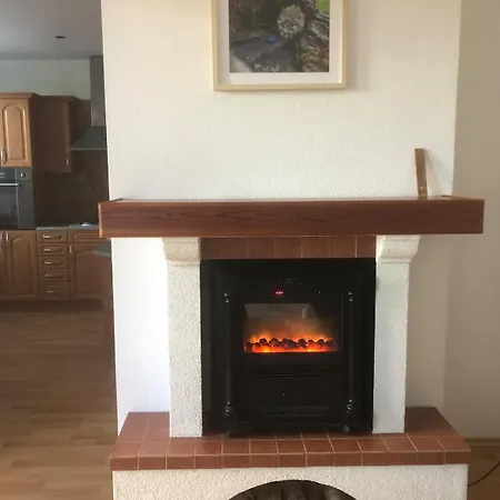 Spacious With A Fireplace In The