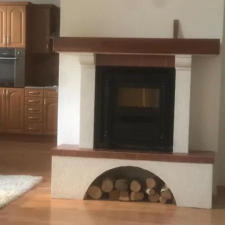 Spacious With A Fireplace In The