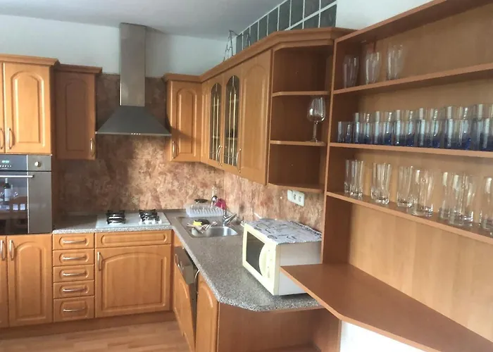 Spacious With A Fireplace In The *